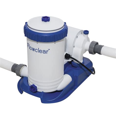 A sand filter is an effective choice for cleaning the water, and it may reduce the amount of chemicals you need to use. . Bestway pool filter pump manual